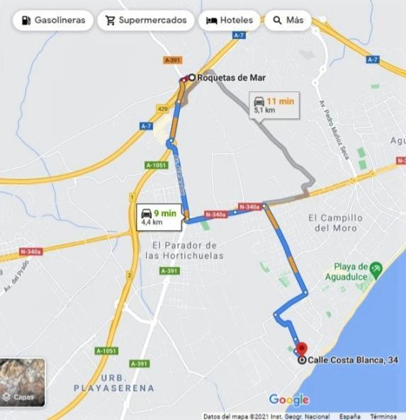 Apartamento Las Palmerillas-Residencial Torrequebrada Roquetas de Mar Eksteriør billede